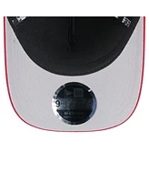 New Era Men's Black/ Cardinal Arizona Cardinals 2025 Nfl Draft 9FORTY A-Frame M-Crown Adjustable Hat