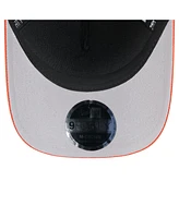 New Era Men's Black/Orange Cincinnati Bengals 2025 Nfl Draft 9FORTY A-Frame M-Crown Adjustable Hat