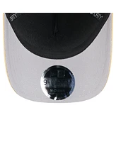 New Era Men's Black/Gold New Orleans Saints 2025 Nfl Draft 9FORTY A-Frame M-Crown Adjustable Hat