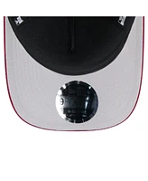 New Era Men's Black/Burgundy Washington Commanders 2025 Nfl Draft 9FORTY A-Frame M-Crown Adjustable Hat