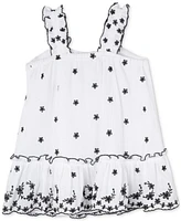Rare Editions Baby Girls Ruffled Eyelet Dress