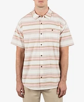 Hurley Men's Lido Stripe Short Sleeve Shirt