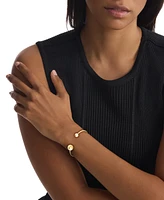 Calvin Klein Stainless Steel Sculptural Bubbles Cuff Bracelet