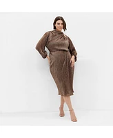 City Chic Plus Jaylee Mesh Dress