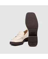 G.h.bass Womens Bowery Square Toe Loafer