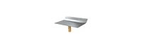 Bon 13-401 Curved Top Hawk Stainless Steel Wood Handle
