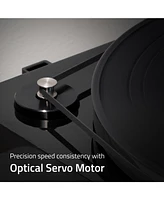Fluance RT85 Reference High Fidelity Vinyl Turntable Record Player with Ortofon 2M Blue Elliptical Cartridge And Anti-Vibration Wood Isolation Base