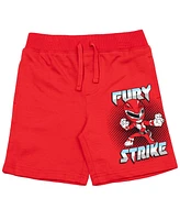 Power Rangers Boys French Terry 2 Pack Shorts