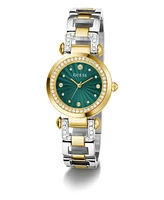 Guess Women's Analog Two-Tone Stainless-Steel Watch, 30mm