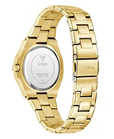 Guess Women's Analog Gold Tone Stainless Steel Watch, 34mm