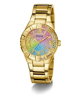 Guess Women's Analog Gold Tone Stainless Steel Watch, 36mm