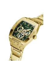 Guess Men's Multi-Function Gold-Tone Stainless-Steel Watch, 41.5mm