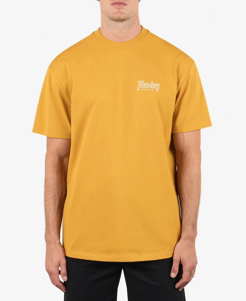 Hurley Men's Built Outline Short Sleeve T-Shirt
