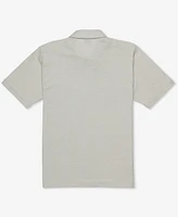 Hurley Men's Printed Stripe Slub Short Sleeve Polo Shirt