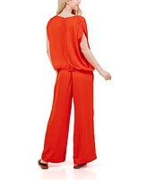 Fever Women's Solid Drawstring Pant