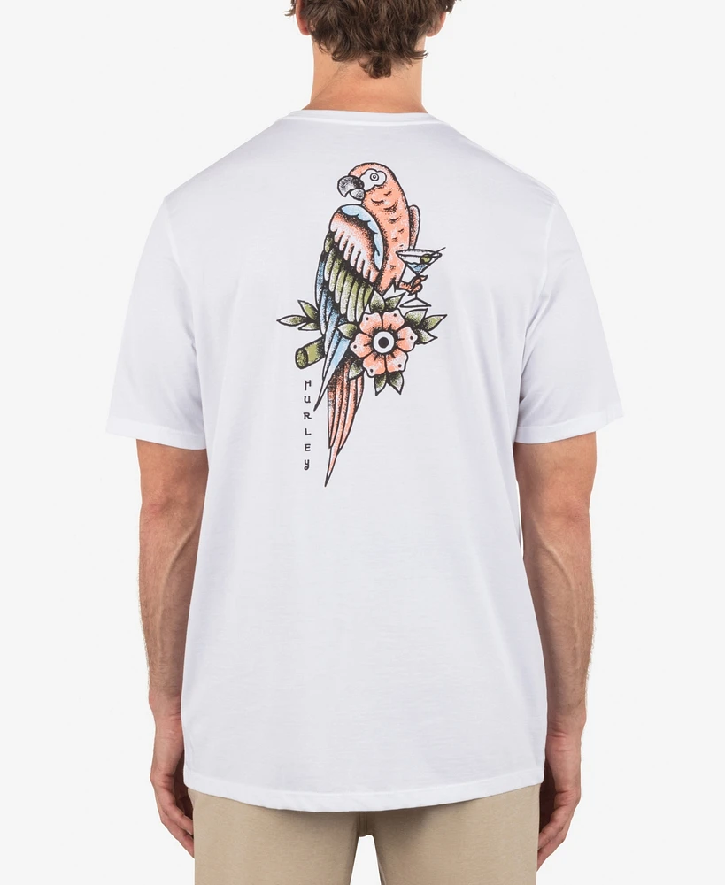 Hurley Men's Parrot Lad Short Sleeve T-Shirt