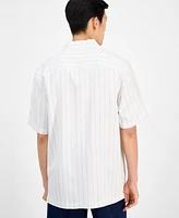 Alfani Men's Stripe Shirt, Exclusively at Macy's
