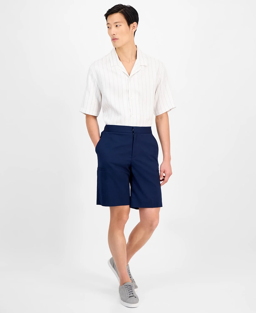 Alfani Men's Relaxed-Fit Bermuda Shorts, Exclusively at Macy's