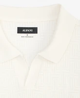 Alfani Men's Geo-Pattern Polo Shirt, Exclusively at Macy's