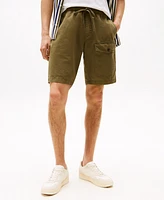 Tommy Hilfiger Men's Relaxed-Fit 9-1/2" Twill Cargo Shorts