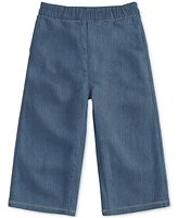 Disney Baby Girls Cotton Minnie Mouse Gauze Top & Denim Pants, 2 Piece Set