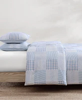 Tommy Hilfiger Hamptons Patchwork Cotton -Pc. Comforter Set