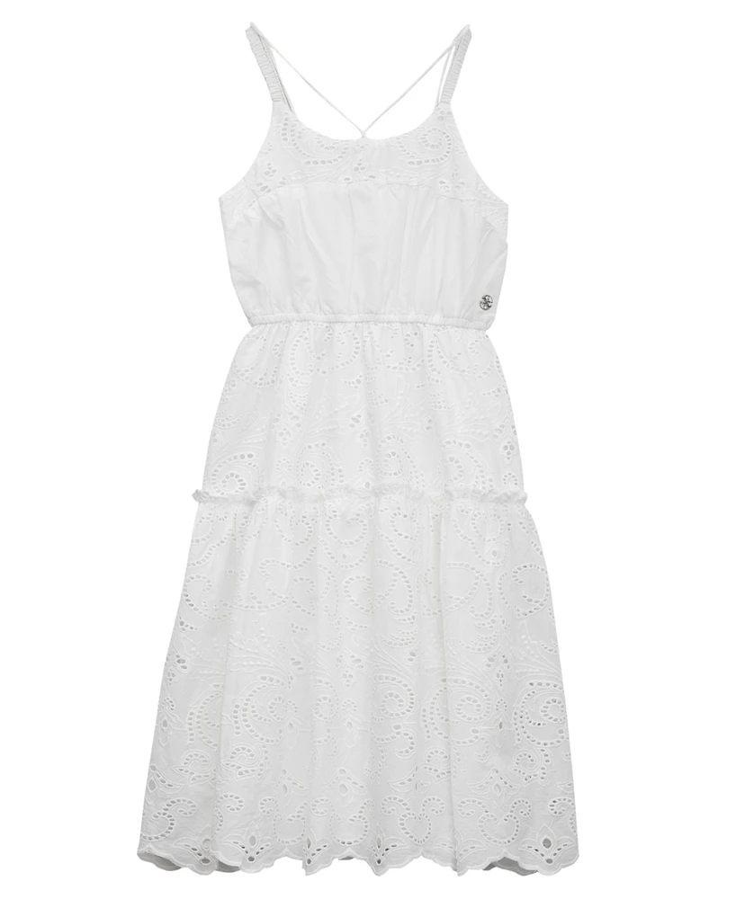 Guess Big Girl Sangallo Sleeveless Dress