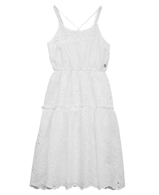 Guess Big Girl Sangallo Sleeveless Dress