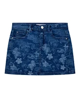 Guess Big Girls Denim with Laser Print Detail Skirt