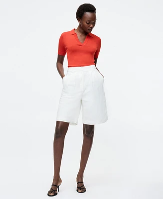 French Connection Women's Sergio Short-Sleeve Polo Top