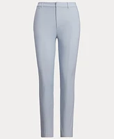 Lauren Ralph Double-Faced Stretch Cotton Pant, Regular & Petites