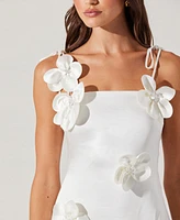 Astr the Label Women's Cerelia Floral Applique Minidress