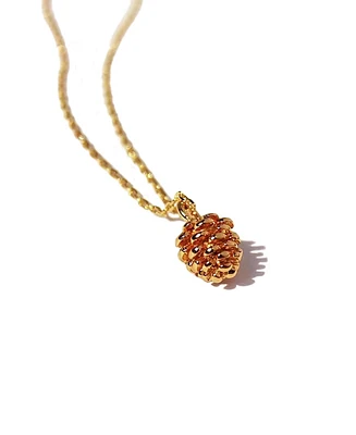 Pinecone Pendant Necklace