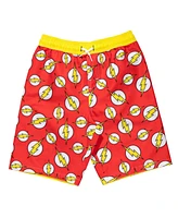 Justice League Toddler Boys Rash Guard and Swim Trunks Outfit Set