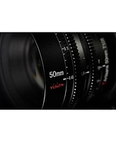 7artisans Photoelectric 50mm T1.05 Vision Cine Lens for Micro Four Thirds, Black