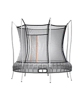 Vuly 12 Ft Thunder Outdoor Trampoline with Springless Design, No Gap Netting, Galvanized Frame & Built In Games, Certified for 330 Pound Capacity