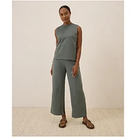 Pact Women's Organic Cotton Airplane Wide Leg Pant