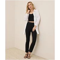 Pact Women Cotton On the Go-To Cropped Bootcut Legging