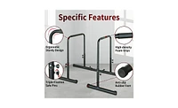 Power Tower Pull Up Rod Stand – Adjustable Height, Detachable Bench, Multi-Functional Fitness Training Equipment for Home Gym