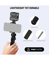 Neewer Flexible Tripod with Remote, Mini Camera Phone Tripod Stand Vlog Selfie Stick with Phone Holder & Action Camera Adapter Compatible with GoPro I
