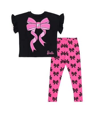 Barbie Toddler Girls T-Shirt and Leggings Outfit Set
