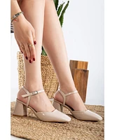 Kayla Block Heel Pumps