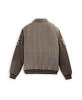 Men's Tweed Varsity Jacket