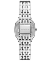 Skagen Women's Mellem Lille Quartz Three-Hand Silver Stainless Steel Watch, 28mm