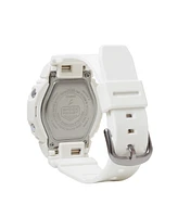 G-Shock Unisex Quartz White Resin Watch, 40.2mm