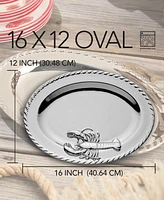 Certified International Silver Plated Lobster Oval Platter