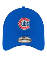 New Era Men's Royal Chicago Cubs Blues 9FORTY Adjustable Hat