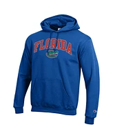 Champion Men's Royal Florida Gators Arch Over Logo Pullover Hoodie