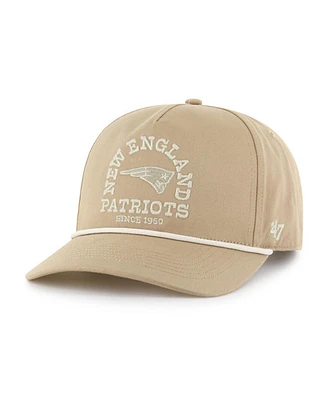'47 Brand Men's Khaki New England Patriots Canyon Ranchero Hitch Adjustable Hat