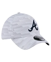 New Era Men's White Atlanta Braves Graded 39THIRTY Flex Hat